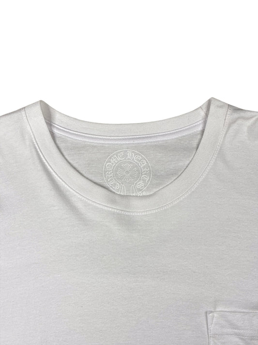 Chrome Hearts Las Vegas Horseshoe White T-Shirt