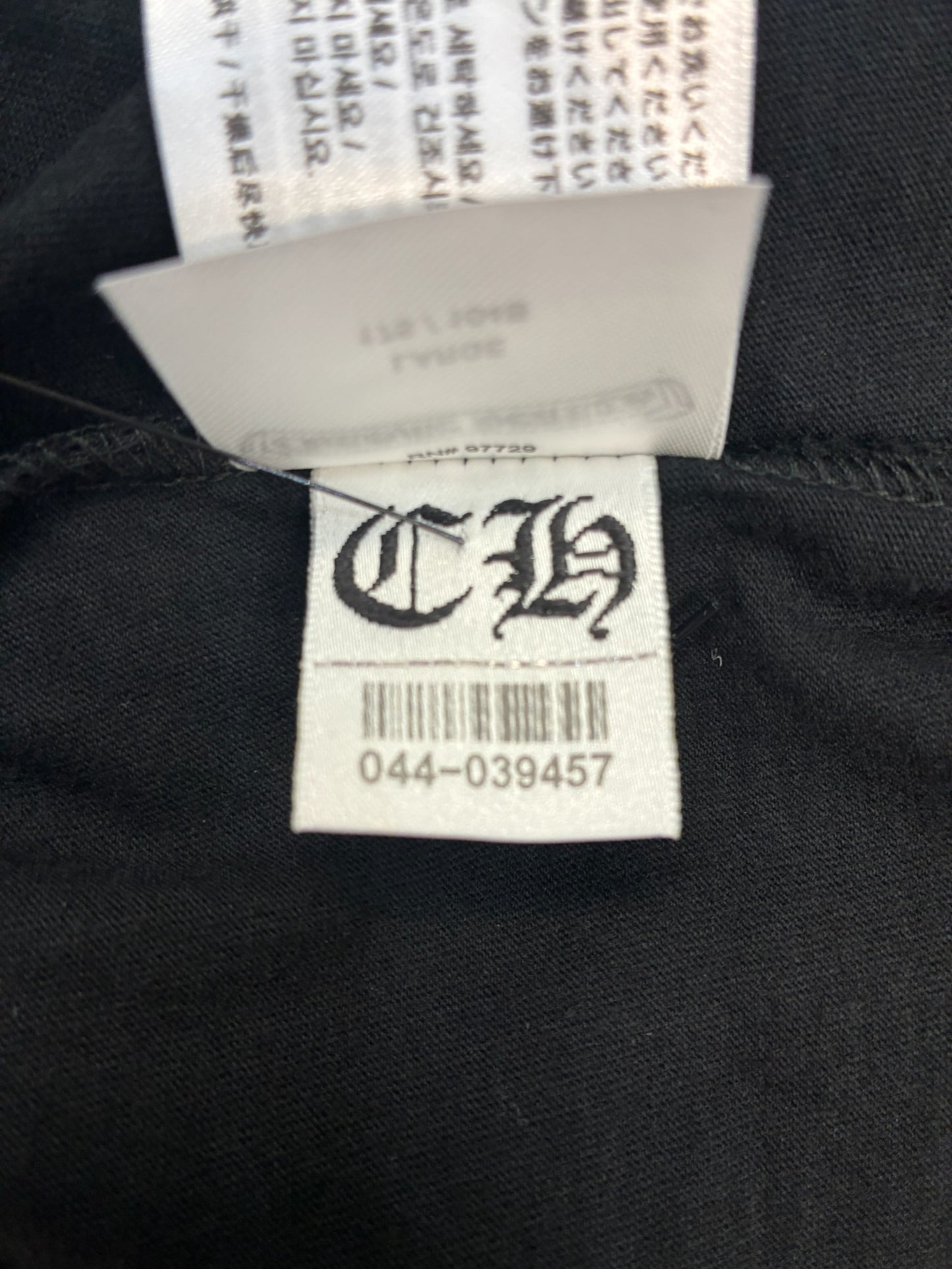 Chrome Hearts Miami Exclusive Horseshoe Logo Long Sleeve T-shirt