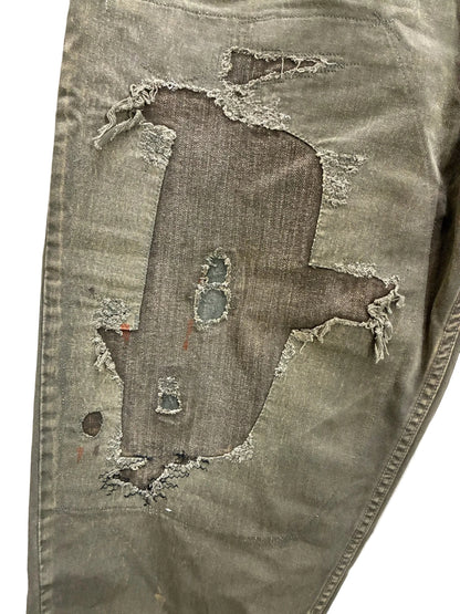 Kapital High Waisted Nime Pants 'Khaki Green'