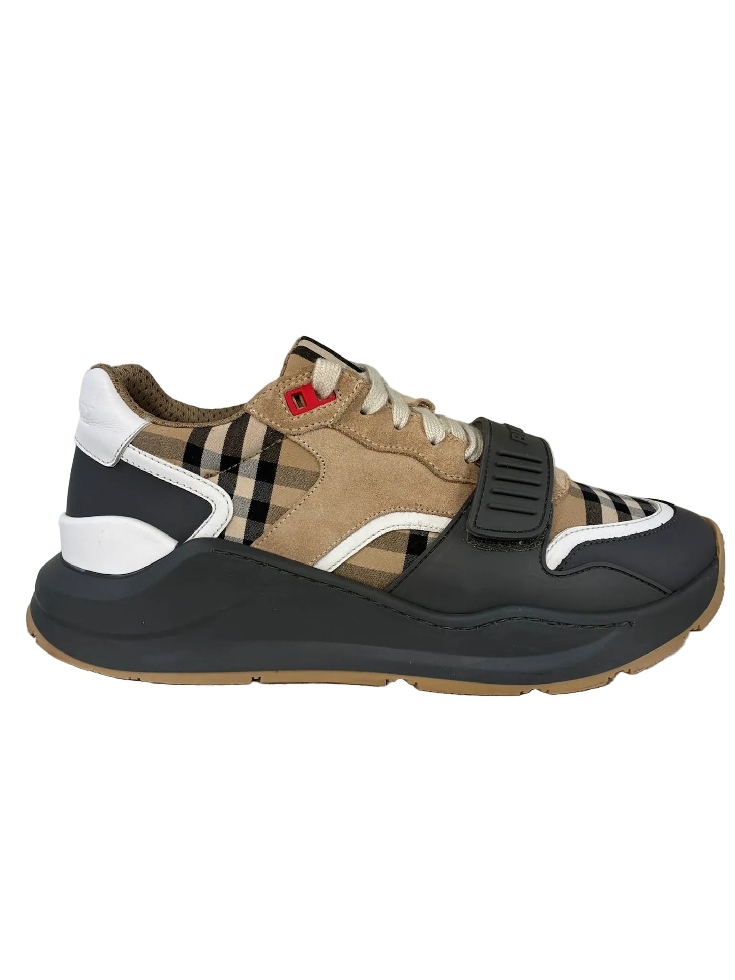 Burberry Lace-Up Low-Top Sneaker