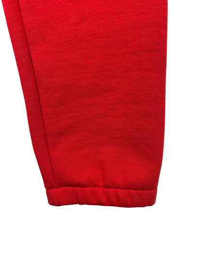 Chrome Hearts  Red & White Triple Cross Embroidered Sweatpants