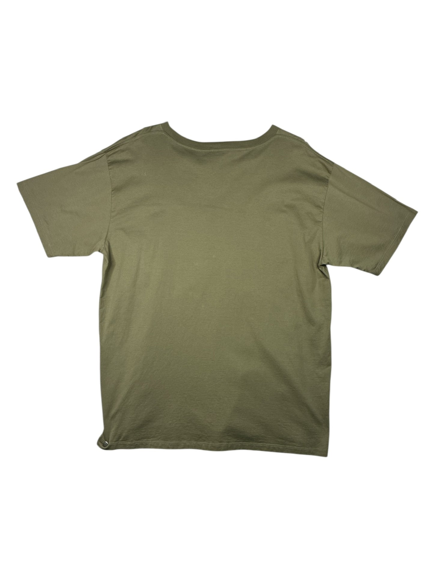 T-shirt kaki Celine Hedi Slimane Logo