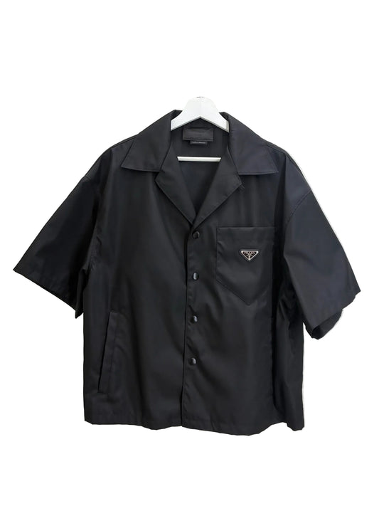 Prada Re-Nylon Short Sleeve Shirt 'Black'