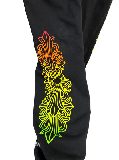 Chrome Hearts Gradient Circle Logo Sweatpants