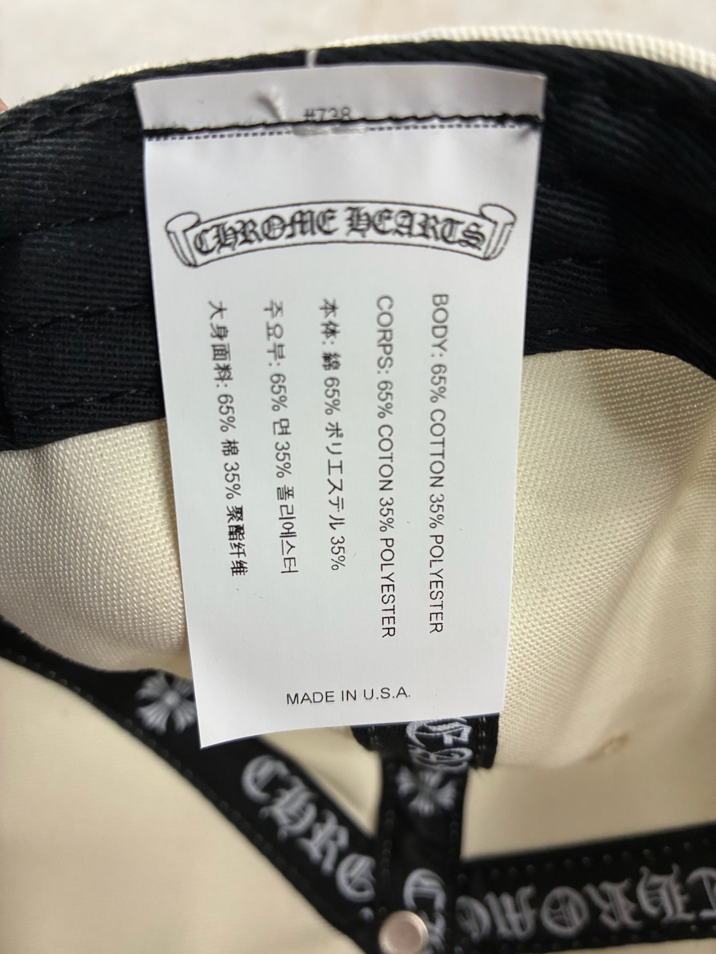 Chrome Hearts '4th of July' Hat