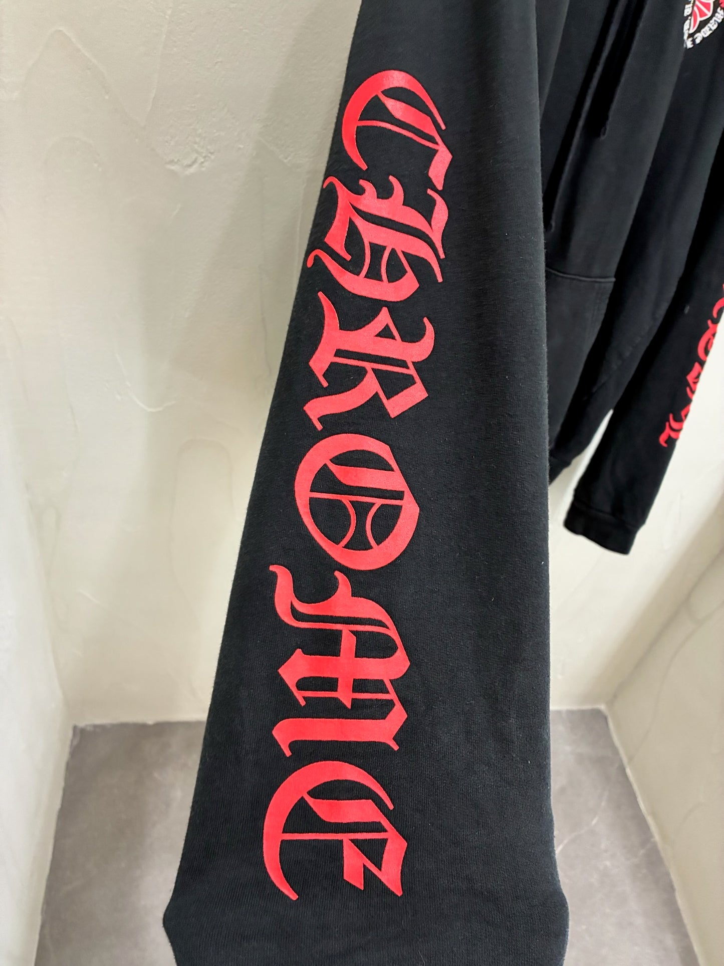 Chrome Hearts Made In Hollywood USA Hoodie Black/Red