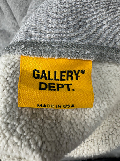 Gallery Dept. “Dept” Logo Hoodie Grey