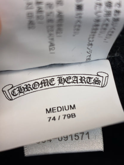 Chrome Hearts Triple Cross King Taco Shorts Black