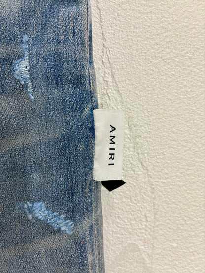 Amiri Blue Bootcut Jeans