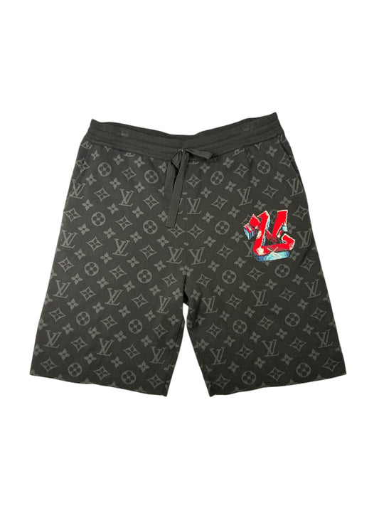 Louis Vuitton Graffiti Monogram Knitted Shorts