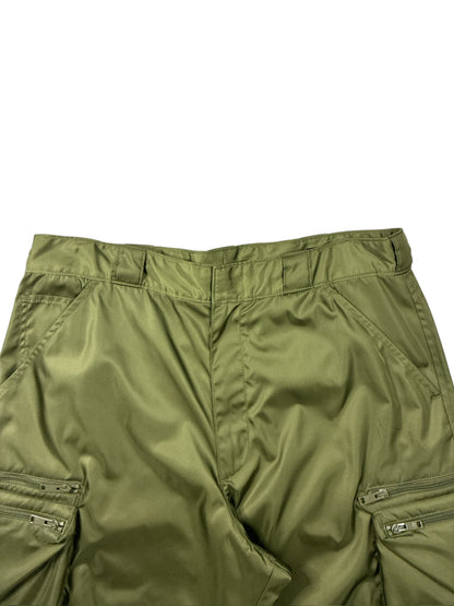 Prada Re-Nylon Cargo Pants Green