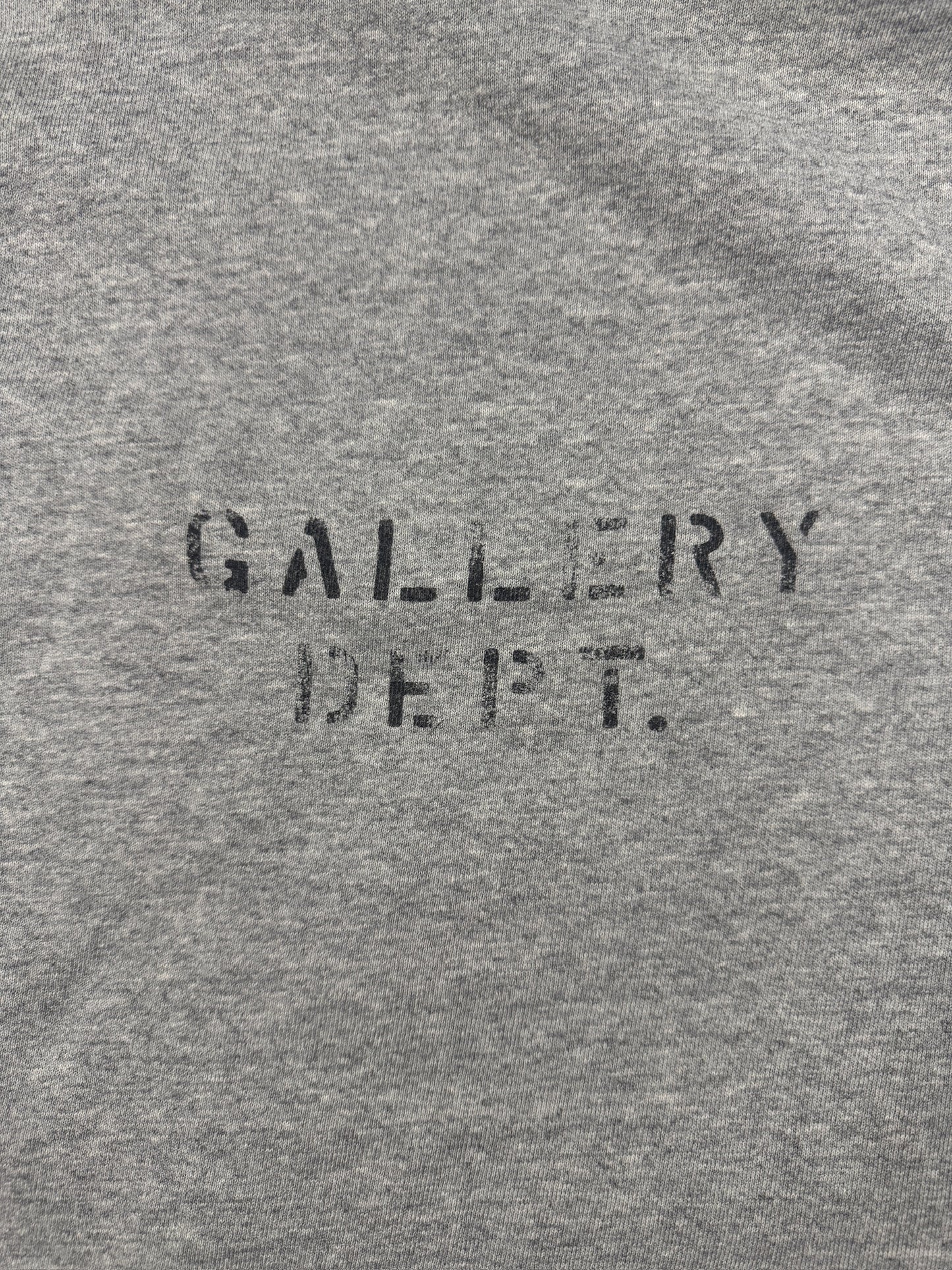 Gallery Dept. “Dept” Logo Hoodie Grey