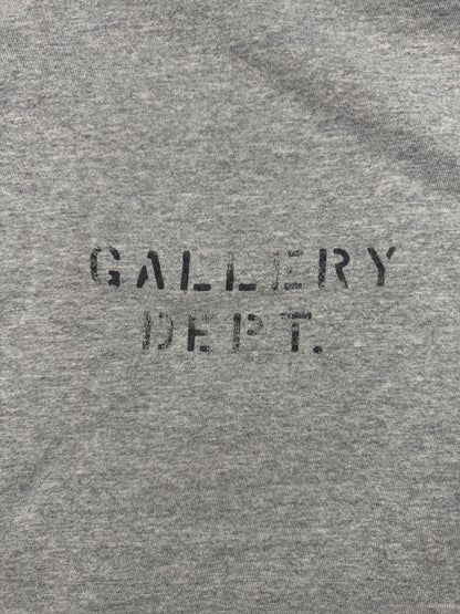 Gallery Dept. “Dept” Logo Hoodie Grey
