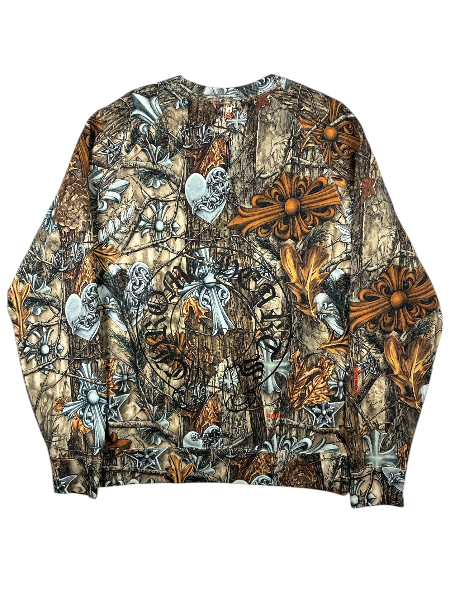 Chrome Hearts x NOCTA Fleece Crewneck Camo