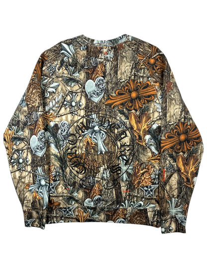 Chrome Hearts x NOCTA Fleece Crewneck Camo