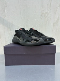 Prada America's Cup Black Patent Leather