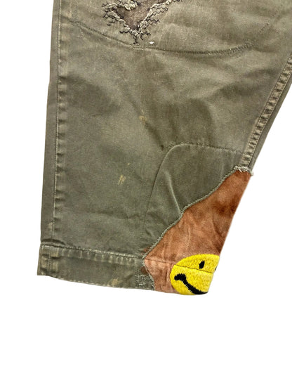 Kapital High Waisted Nime Pants 'Khaki Green'