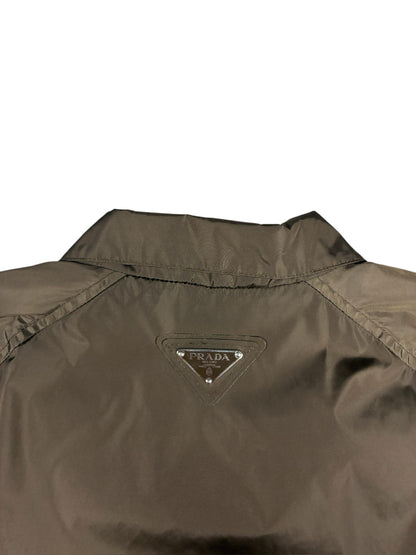 Prada Brown Nylon Windbreaker