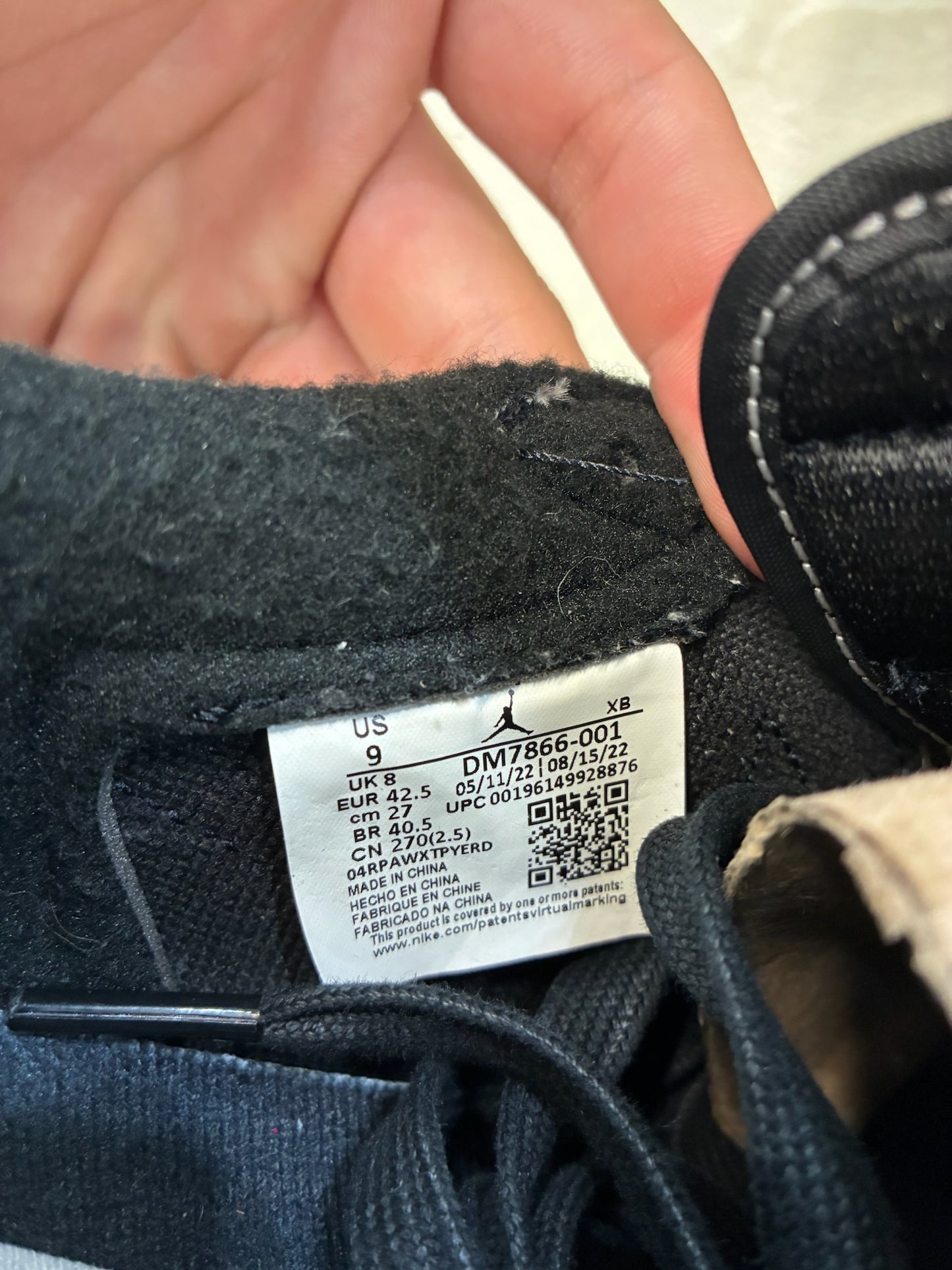 Travis Scott x Air Jordan 1 Retro Low Black Phantom