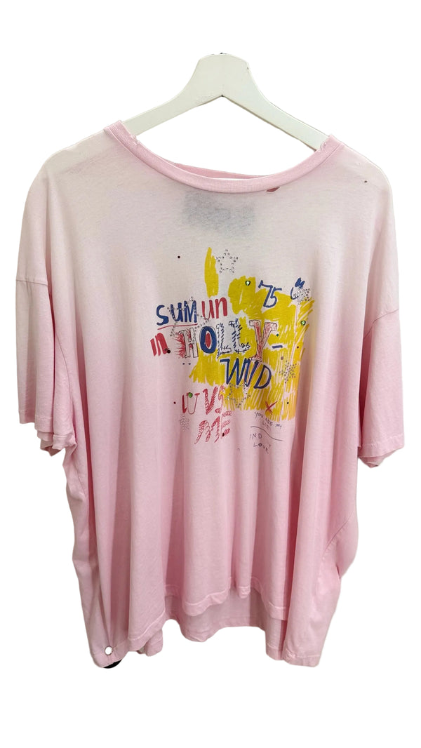 T-shirt Paly Hollywood Sum 1 In Hollywood Luvs Me