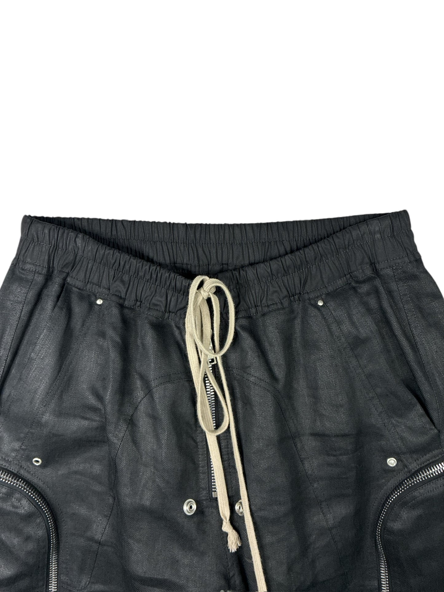 Rick Owens Bauhaus Black Cargo Pants