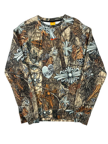 Chrome Hearts x NOCTA Fleece Crewneck Camo