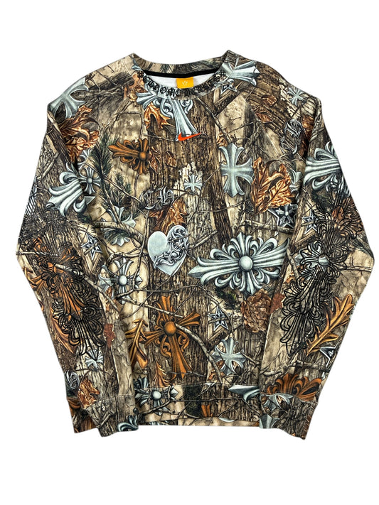 Chrome Hearts x NOCTA Fleece Crewneck Camo