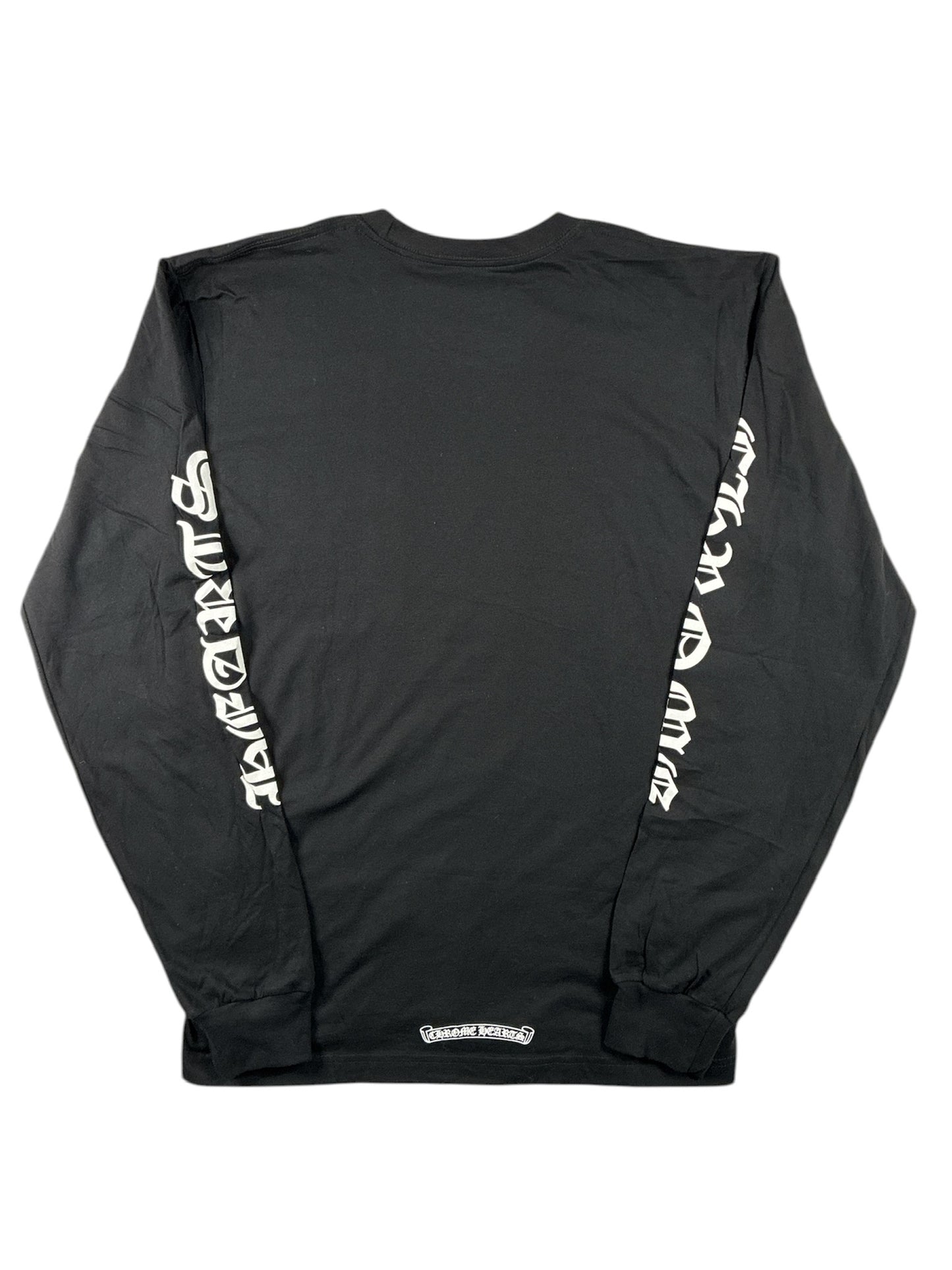 Chrome Hearts Neck Logo Long Sleeve 'Black'