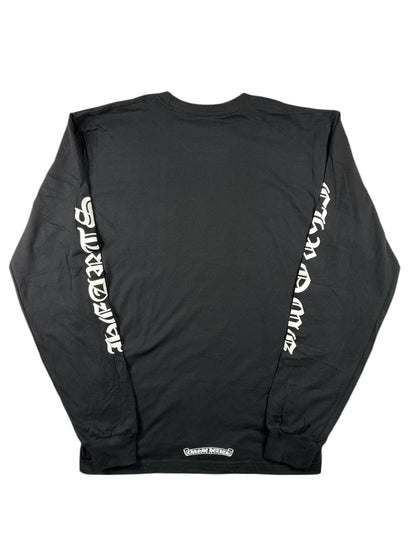 Chrome Hearts Neck Logo Long Sleeve 'Black'