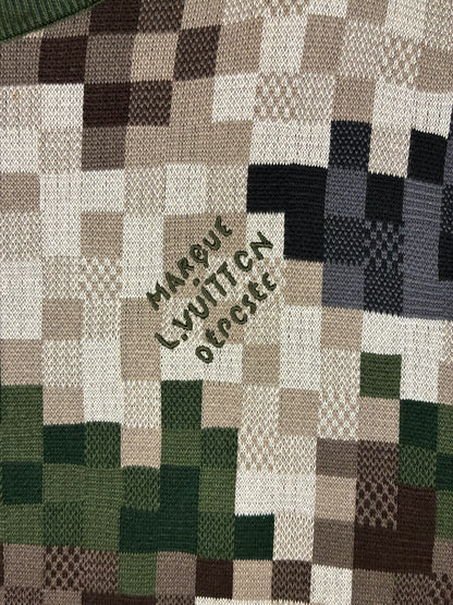 Louis Vuitton Pixelated Sweater By Pharell