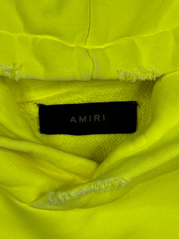 AMIRI Core Logo Hoodie Lime