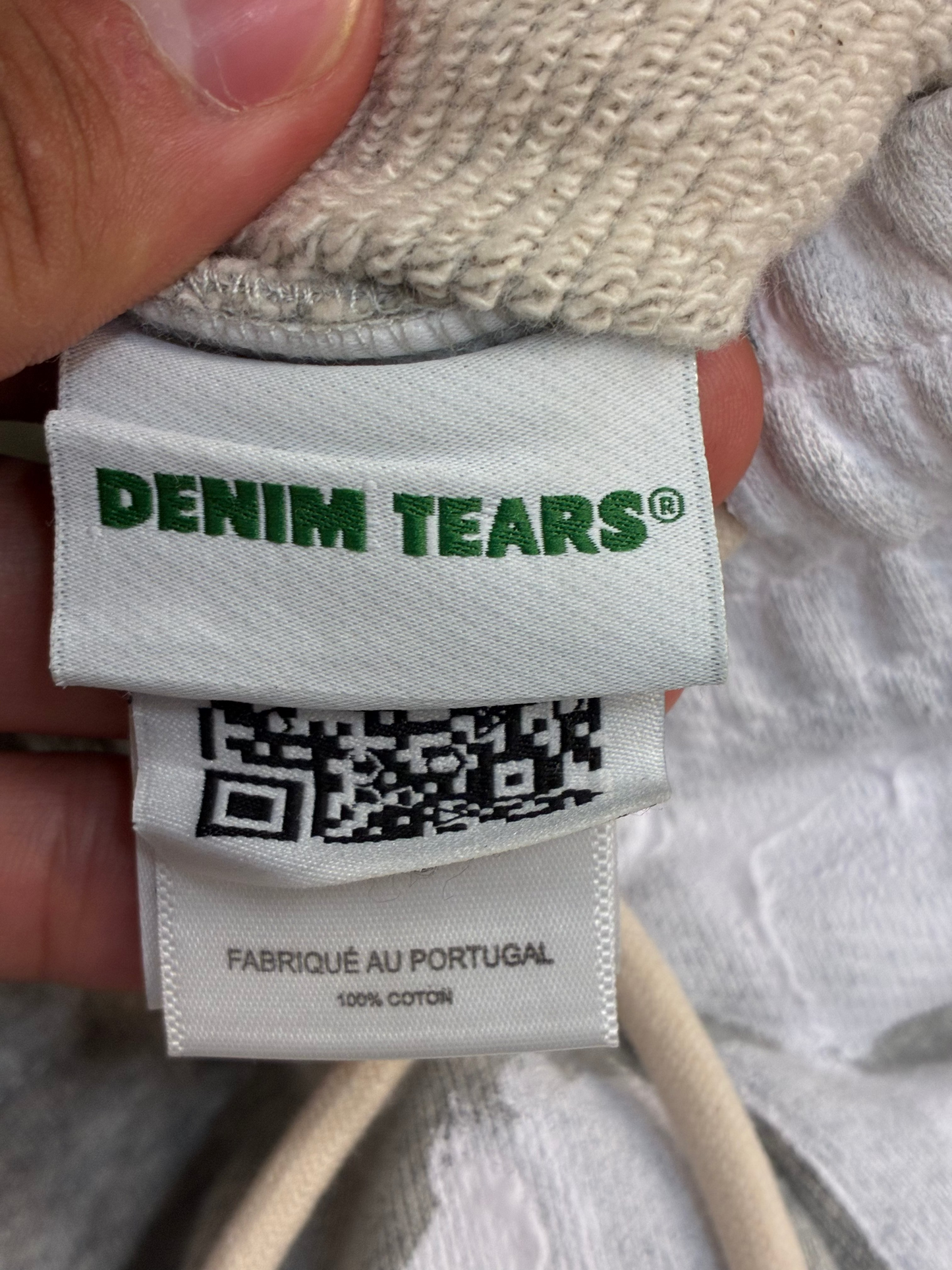 Denim Tears The Cotton Wreath Sweatpants Gray