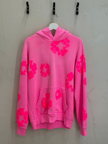 Denim Tears The Cotton Wreath Hoodie Mono Pink