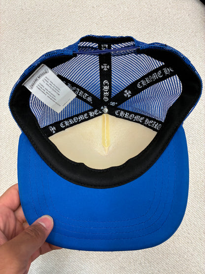 Chrome Hearts Multicolor Cross Hat Blue