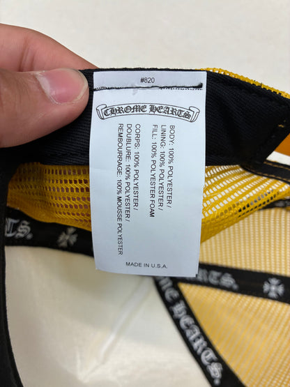 Chrome Hearts Multicolor Cross Hat Yellow