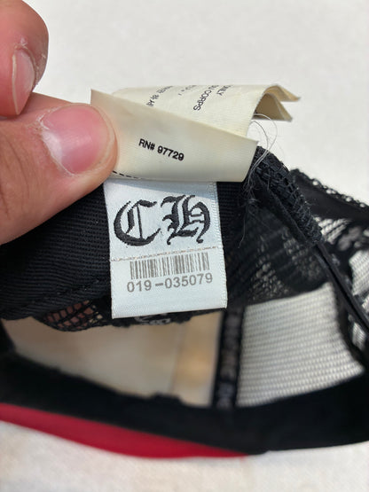 Chrome Hearts Multicolor Cross Hat Red