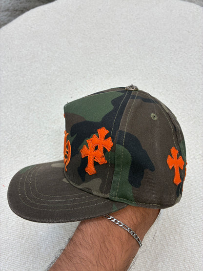 Chrome Hearts CH Cross Patch Hat Camo