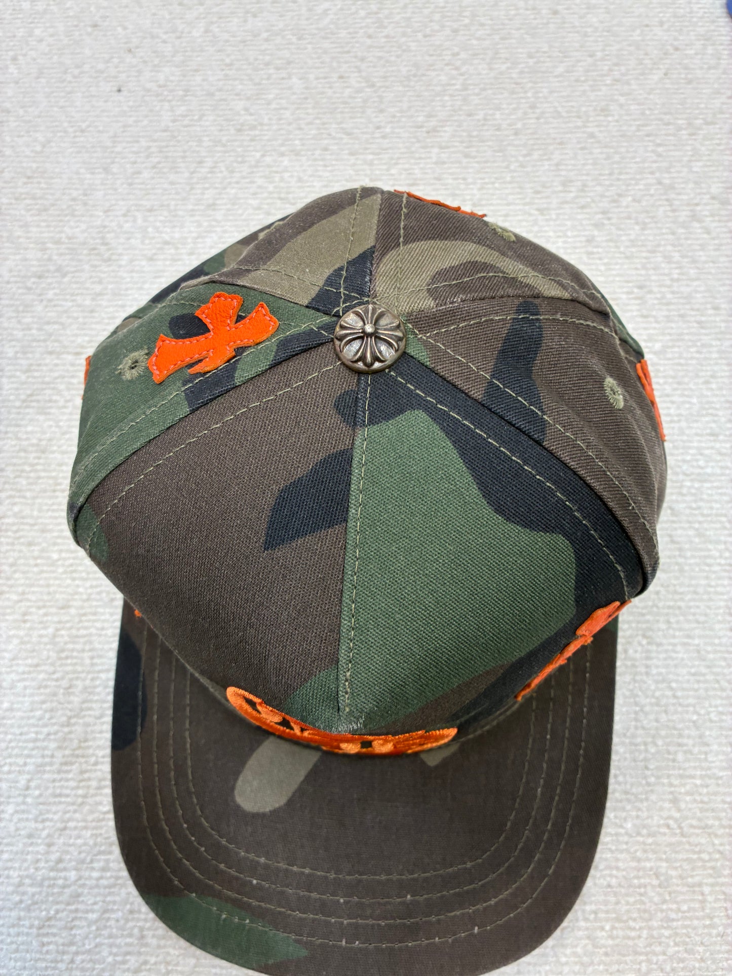 Chrome Hearts CH Cross Patch Hat Camo