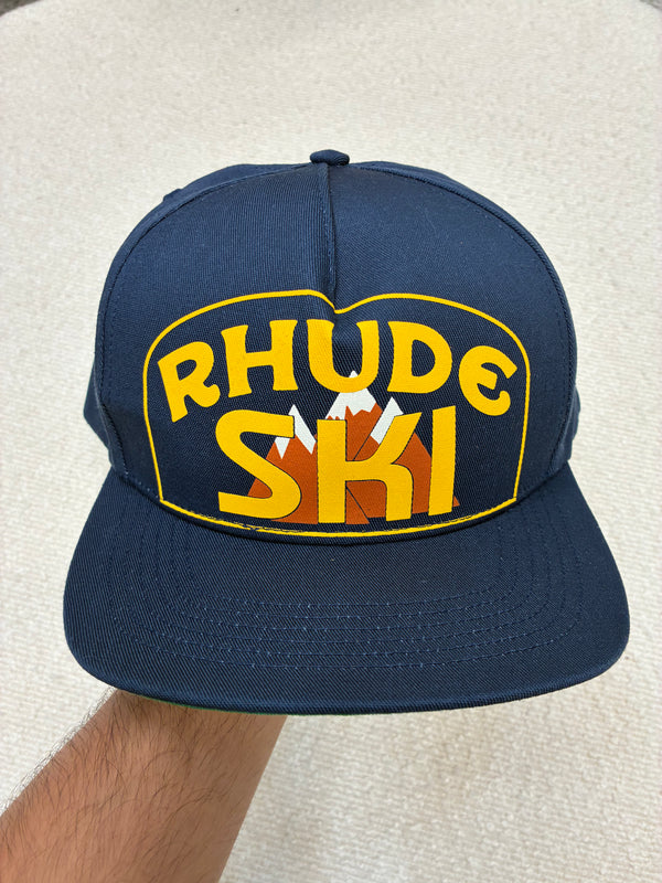 Chapeau de ski Rhude bleu marine