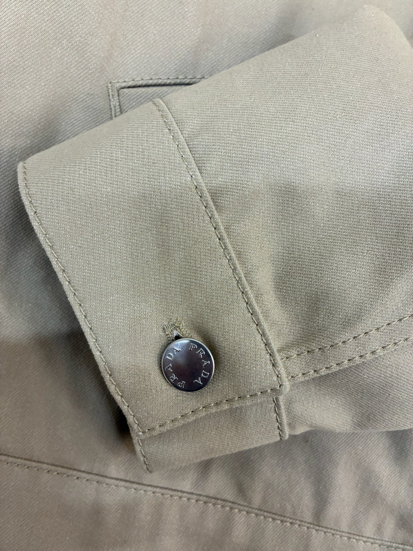 Prada Brand-Patch Denim Jacket