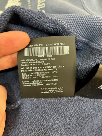 Prada Printed Cotton Fleece Hoodie