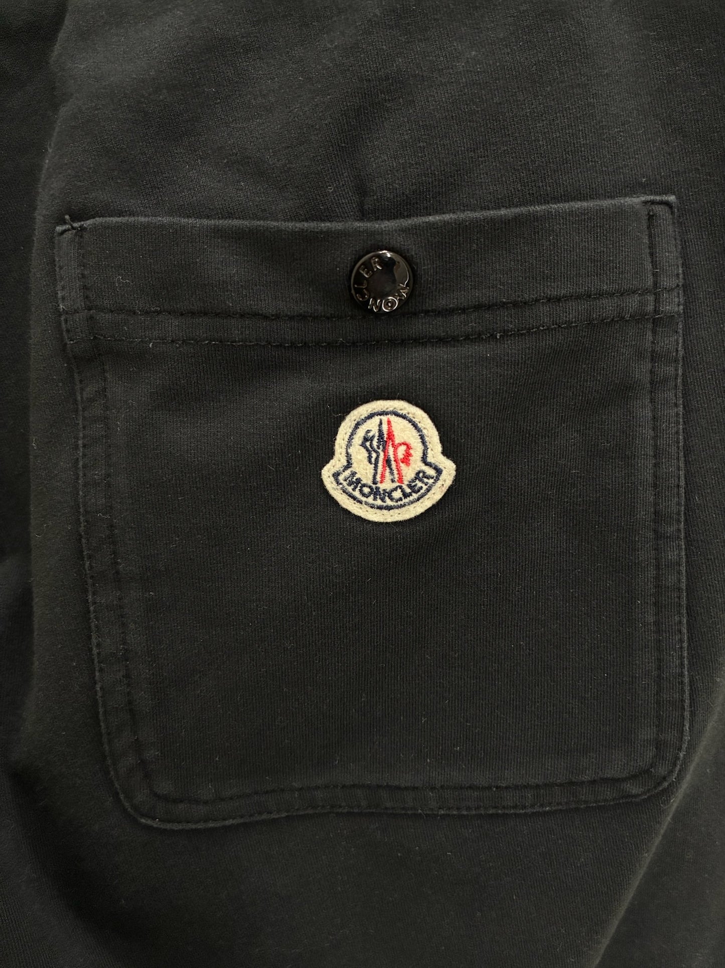 Moncler Cotton Sweatpants Black