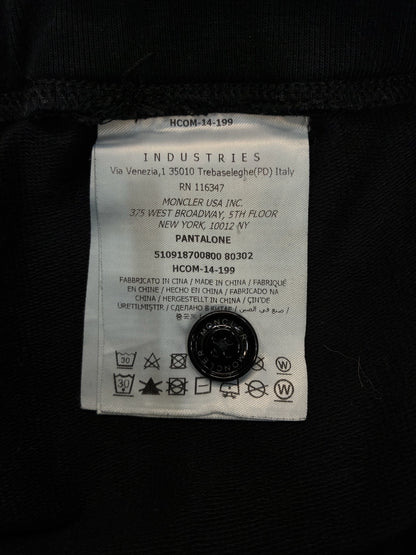 Moncler Cotton Sweatpants Black