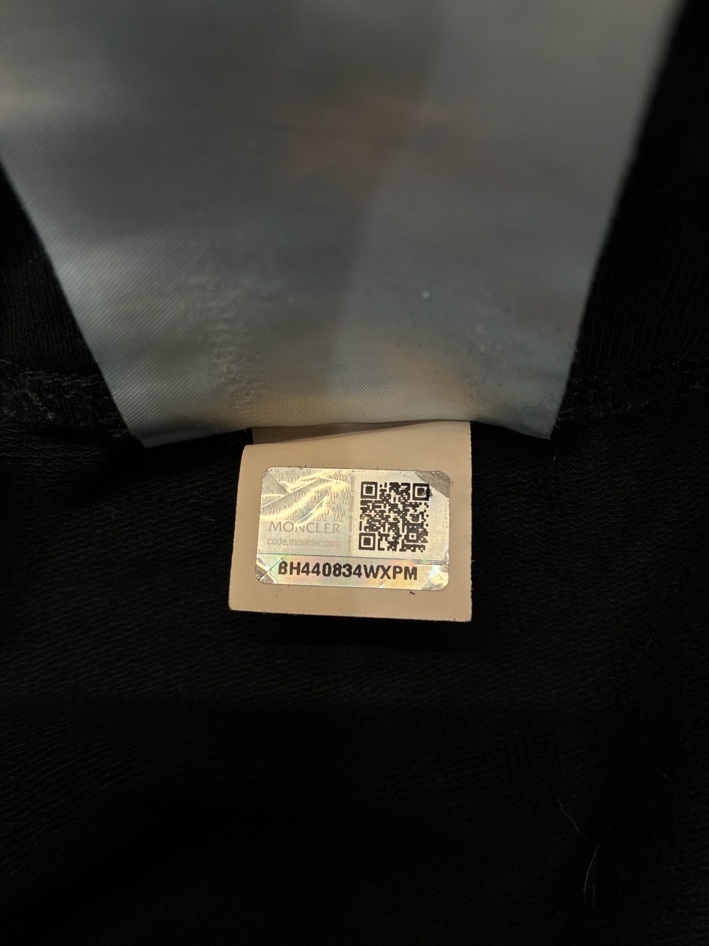 Moncler Cotton Sweatpants Black