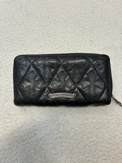 Chrome Hearts Cemetery Leather Wallet