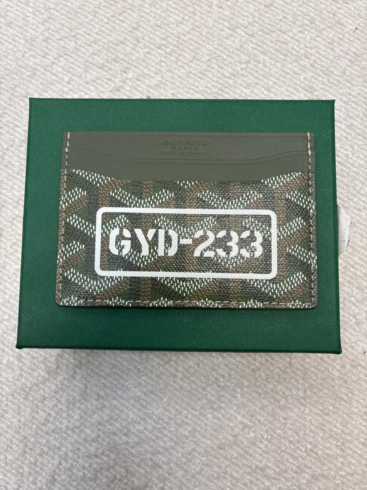 Goyard Saint Sulpice Khaki Limited Edition