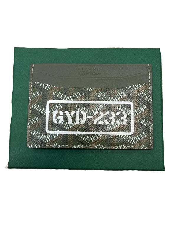 Porte-cartes Goyard Saint Sulpice Kaki Édition Limitée