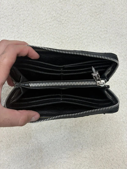Chrome Hearts Cemetery Leather Wallet